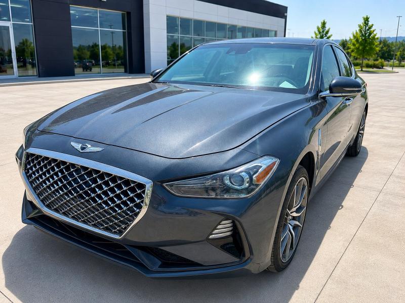 2019 Genesis G70 მანქანა იყიდება აუქციონზე, vin: KMTG34LE8KU015136, აუქციონის ნომერი: 65404206