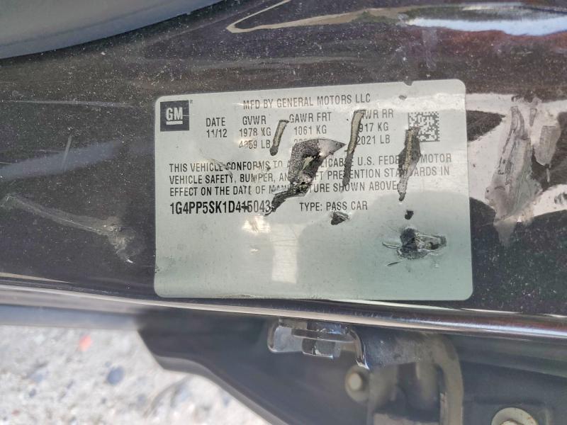 Продажа на аукционе авто 2013 Buick Verano, vin: 1G4PP5SK1D4150439, номер лота: 66387556