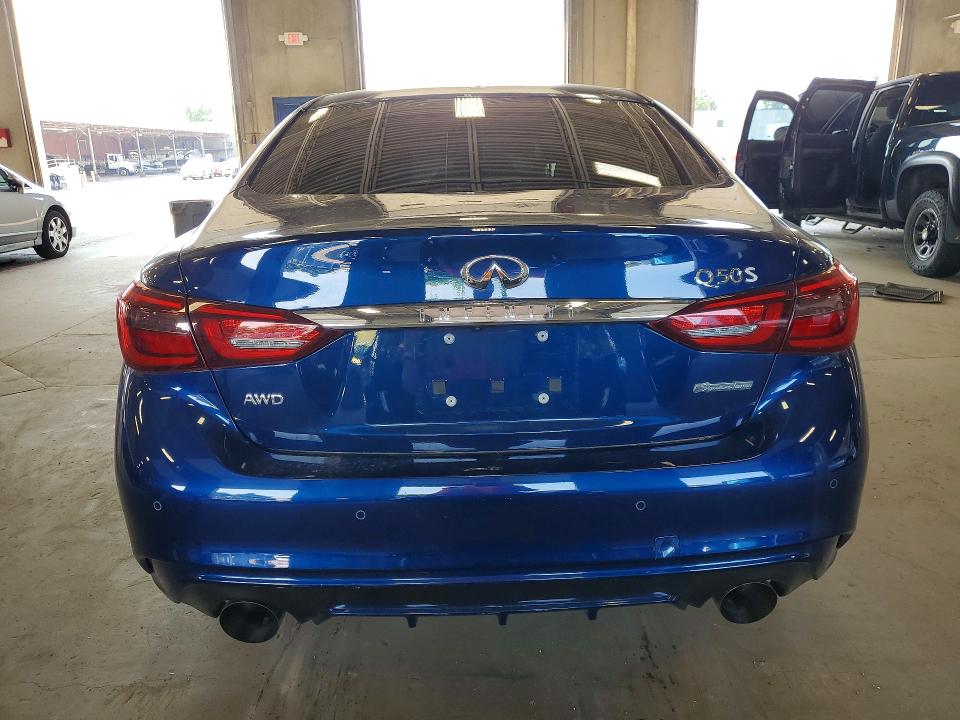 63497346 :رقم المزاد ، JN1EV7AR2KM590925 vin ، 2019 Infiniti Q50 مزاد بيع