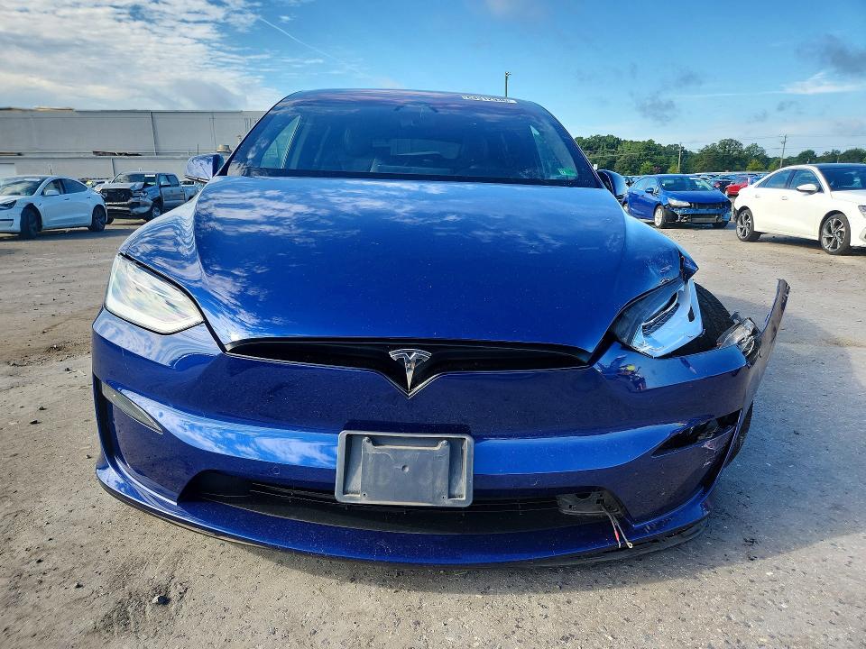 Продажа на аукционе авто 2022 Tesla Model X, vin: 7SAXCAE58NF343862, номер лота: 64312936