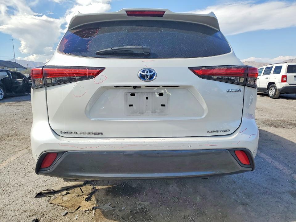2023 Toyota Highlander Hybrid მანქანა იყიდება აუქციონზე, vin: 5TDYARAH4PS522887, აუქციონის ნომერი: 64062776