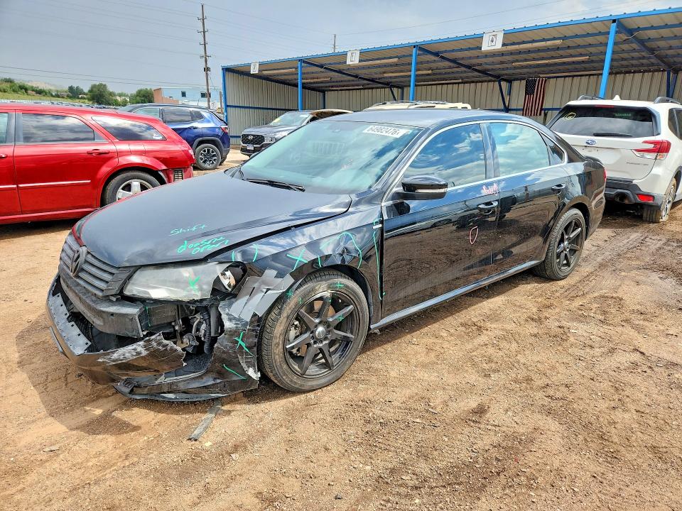 64982476 :رقم المزاد ، 1VWAT7A39EC059256 vin ، 2014 Volkswagen Passat مزاد بيع