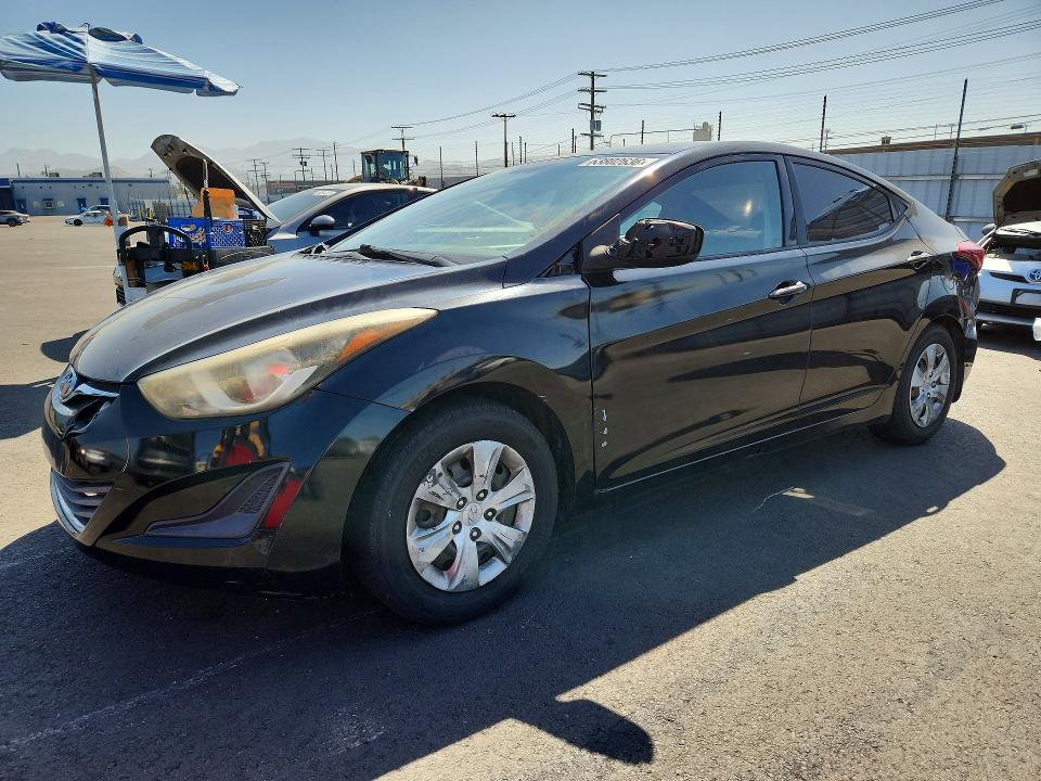 2016 Hyundai Elantra მანქანა იყიდება აუქციონზე, vin: KMHDH4AE4GU583781, აუქციონის ნომერი: 63802636