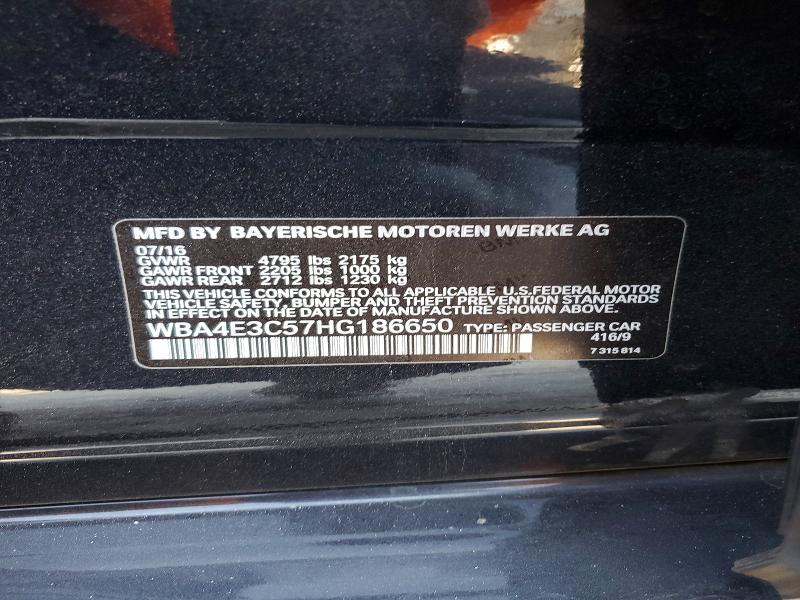 Aukcja sprzedaży 2017 Bmw 440i, vin: WBA4E3C57HG186650, numer aukcji: 63967316