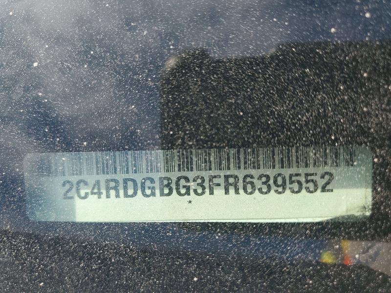 Aukcja sprzedaży 2015 Dodge Grand Caravan, vin: 2C4RDGBG3FR639552, numer aukcji: 63491456