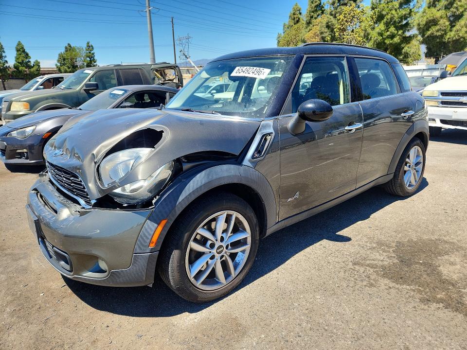 65492496 :رقم المزاد ، WMWZC5C50EWM16702 vin ، 2014 Mini Cooper مزاد بيع