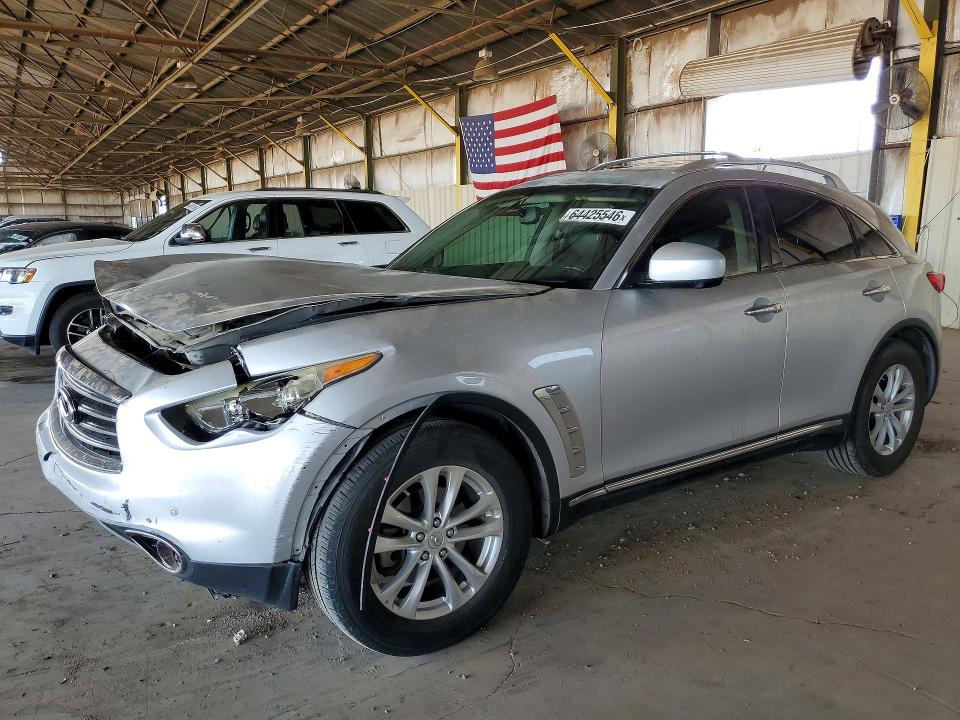 2013 Infiniti Fx37 მანქანა იყიდება აუქციონზე, vin: JN8CS1MU9DM142053, აუქციონის ნომერი: 64425546