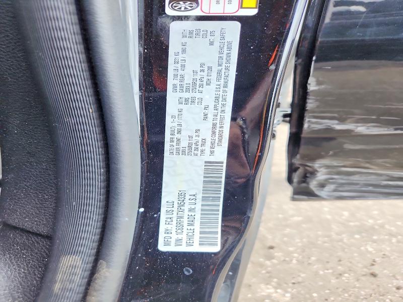 Продаж на аукціоні авто 2023 Ram 1500, vin: 1C6SRFMTXPN543351, номер лоту: 66983986