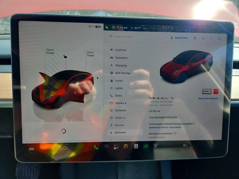 Aukcja sprzedaży 2023 Tesla Model  Y, vin: 7SAYGDEE1PF922415, numer aukcji: 66107456