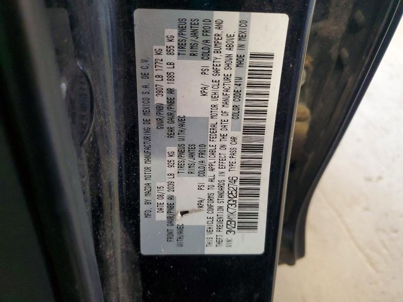 2016 Mazda 3 მანქანა იყიდება აუქციონზე, vin: 3MZBM1K73GM252746, აუქციონის ნომერი: 64675146