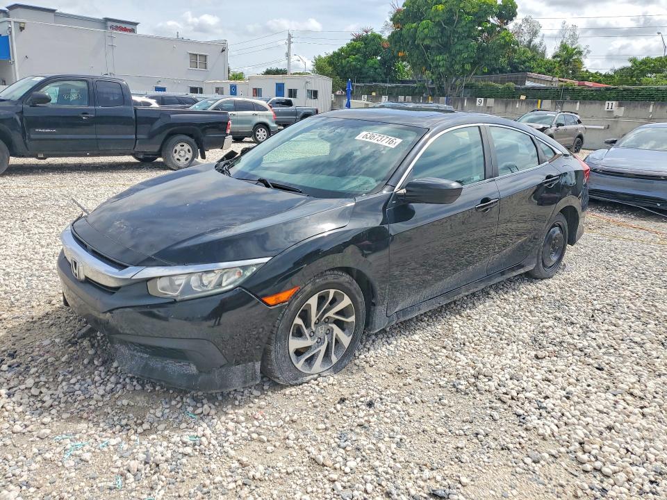 Auction sale of the 2018 Honda Civic, vin: 2HGFC2F75JH563058, lot number: 63673716