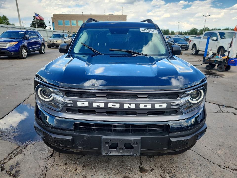 2022 Ford Bronco Sport მანქანა იყიდება აუქციონზე, vin: 3FMCR9B62NRD23798, აუქციონის ნომერი: 64613506