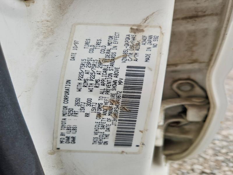 1998 Toyota 4runner მანქანა იყიდება აუქციონზე, vin: JT3HN86R5W0149672, აუქციონის ნომერი: 62696116