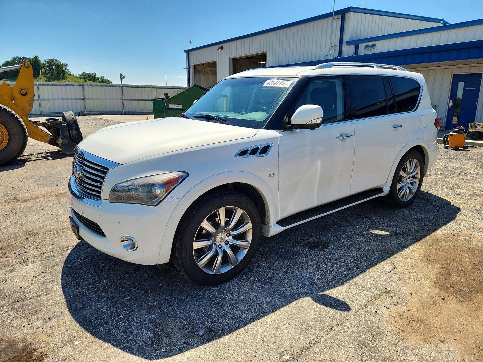 2014 Infiniti Qx80 მანქანა იყიდება აუქციონზე, vin: JN8AZ2NE4E9067251, აუქციონის ნომერი: 62807496