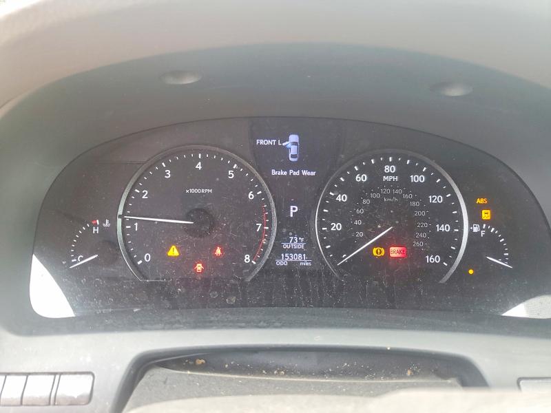 65584876 :رقم المزاد ، JTHCL5EFXD5017507 vin ، 2013 Lexus Ls مزاد بيع
