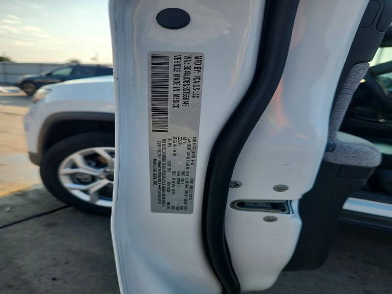 2025 Jeep Compass მანქანა იყიდება აუქციონზე, vin: 3C4NJDBN5ST556149, აუქციონის ნომერი: 63767696