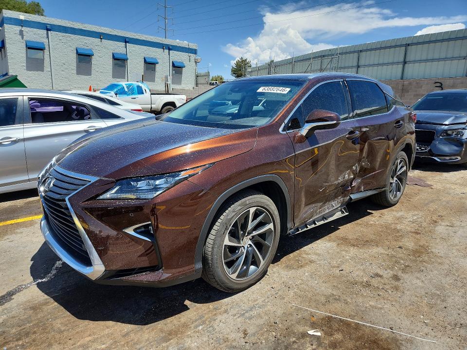 Aukcja sprzedaży 2016 Lexus Rx 350, vin: 2T2BZMCA9GC020365, numer aukcji: 63882646