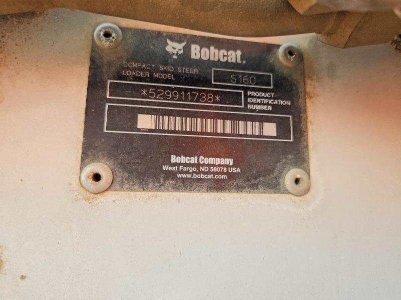 Продажа на аукционе авто 2007 Bobcat S160, vin: 529911738, номер лота: 62794406