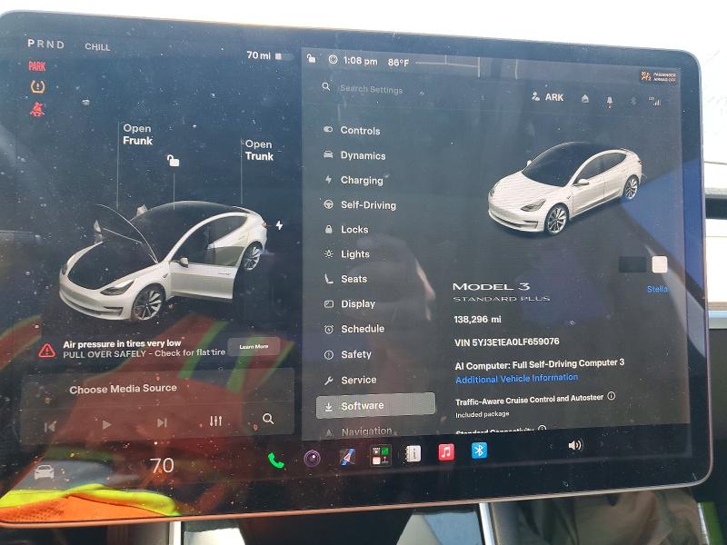 Продаж на аукціоні авто 2020 Tesla Model 3, vin: 5YJ3E1EA0LF659076, номер лоту: 62527666