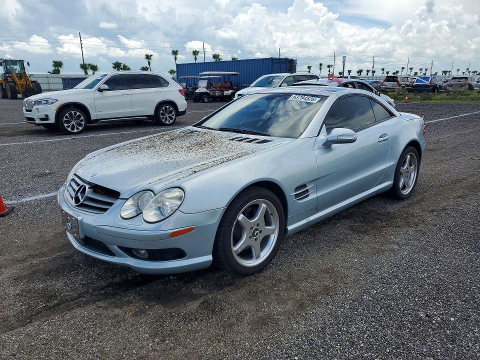 Продажа на аукционе авто 2003 Mercedes-benz Sl, vin: WDBSK75F33F031395, номер лота: 63794526