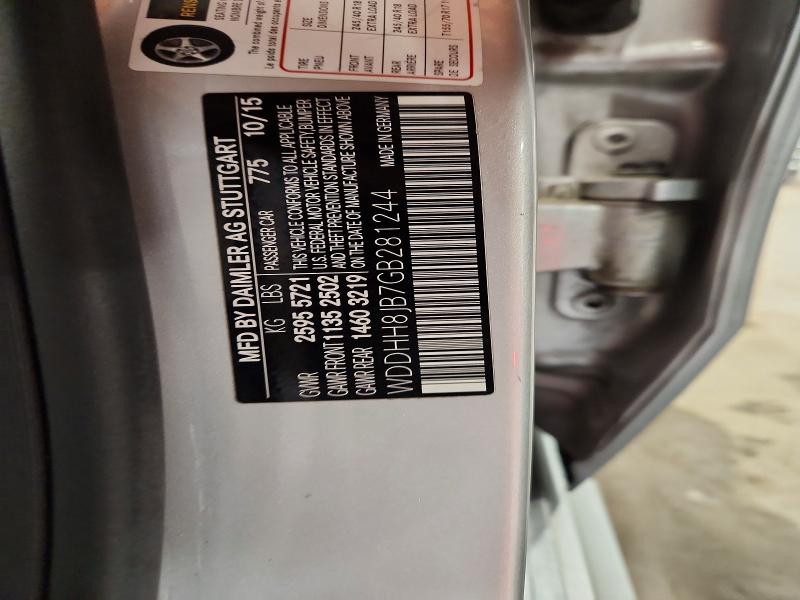 Aukcja sprzedaży 2016 Mercedes-benz E, vin: WDDHH8JB7GB281244, numer aukcji: 61324276