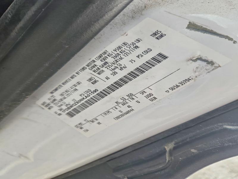 Aukcja sprzedaży 2022 Ford Transit, vin: 1FDBW5Z80NKA01590, numer aukcji: 63394516
