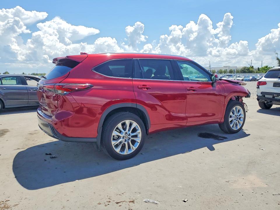 64620536 :رقم المزاد ، 5TDKDRBH9SS584452 vin ، 2025 Toyota Highlander مزاد بيع