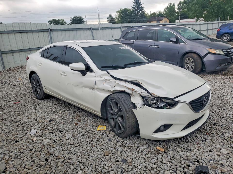 2014 Mazda 6 მანქანა იყიდება აუქციონზე, vin: JM1GJ1W68E1115430, აუქციონის ნომერი: 63669146