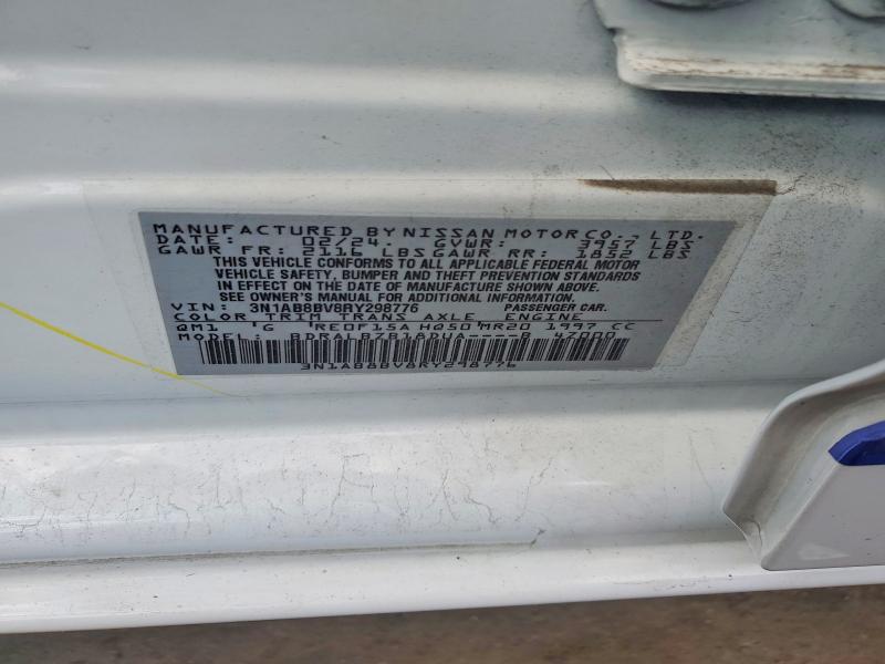 66940206 :رقم المزاد ، 3N1AB8BV8RY298776 vin ، 2024 Nissan Sentra مزاد بيع