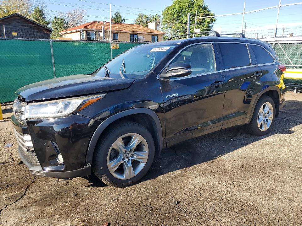 Aukcja sprzedaży 2017 Toyota Highlander Hybrid, vin: 5TDDGRFH8HS027163, numer aukcji: 65935316
