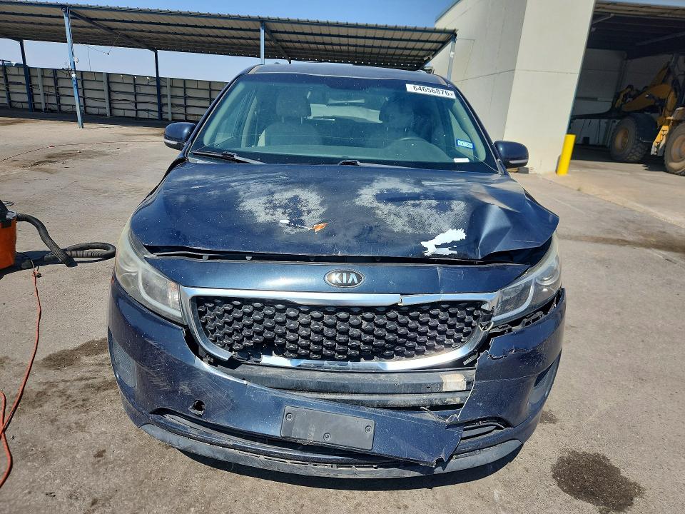 2016 Kia Sedona მანქანა იყიდება აუქციონზე, vin: KNDMB5C16G6097676, აუქციონის ნომერი: 64656876