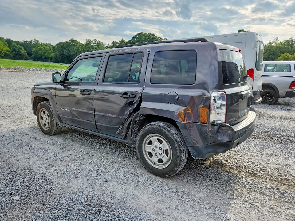 2016 Jeep Patriot მანქანა იყიდება აუქციონზე, vin: 1C4NJPBA5GD537287, აუქციონის ნომერი: 64316626