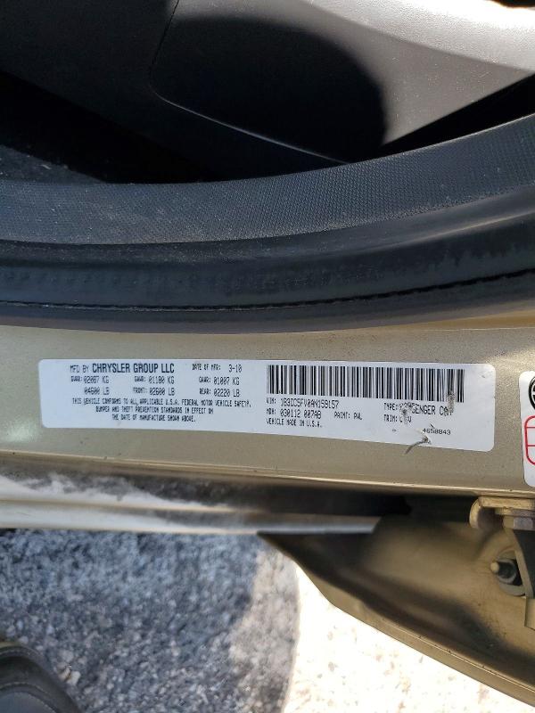 Auction sale of the 2010 Dodge Avenger, vin: 1B3CC5FV0AN159157, lot number: 63956476