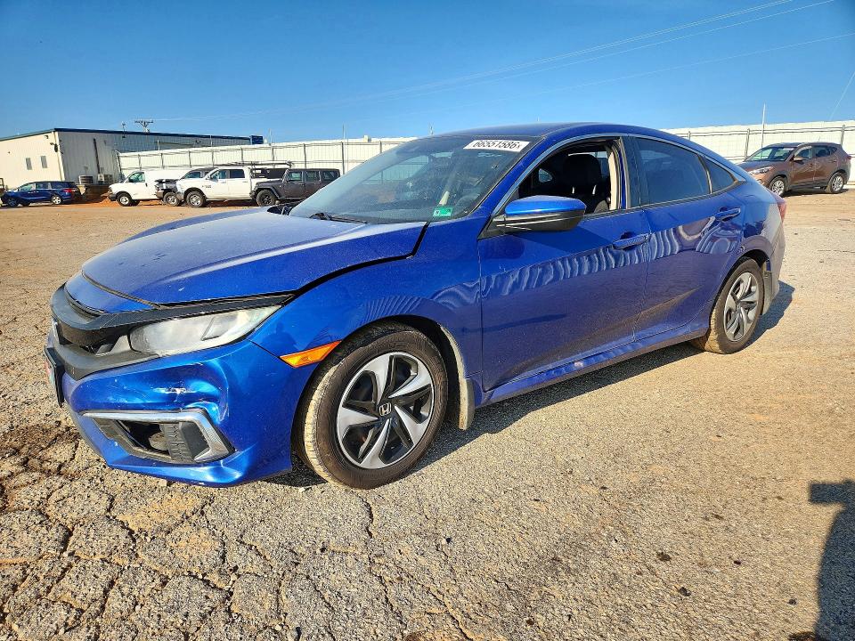 Auction sale of the 2019 Honda Civic, vin: 2HGFC2F67KH507941, lot number: 66551586