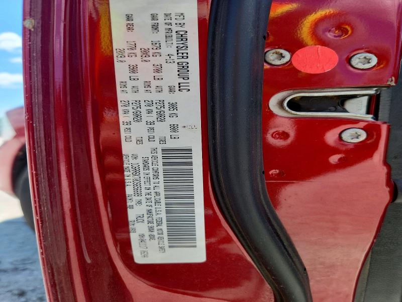 65749876 :رقم المزاد ، 1C6RR6KT0DS656689 vin ، 2013 Ram 1500 مزاد بيع