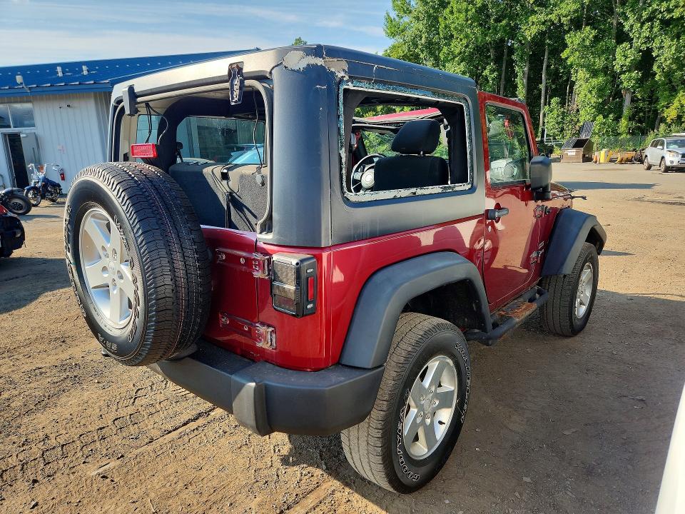 66560136 :رقم المزاد ، 1C4AJWAGXCL263261 vin ، 2012 Jeep Wrangler مزاد بيع