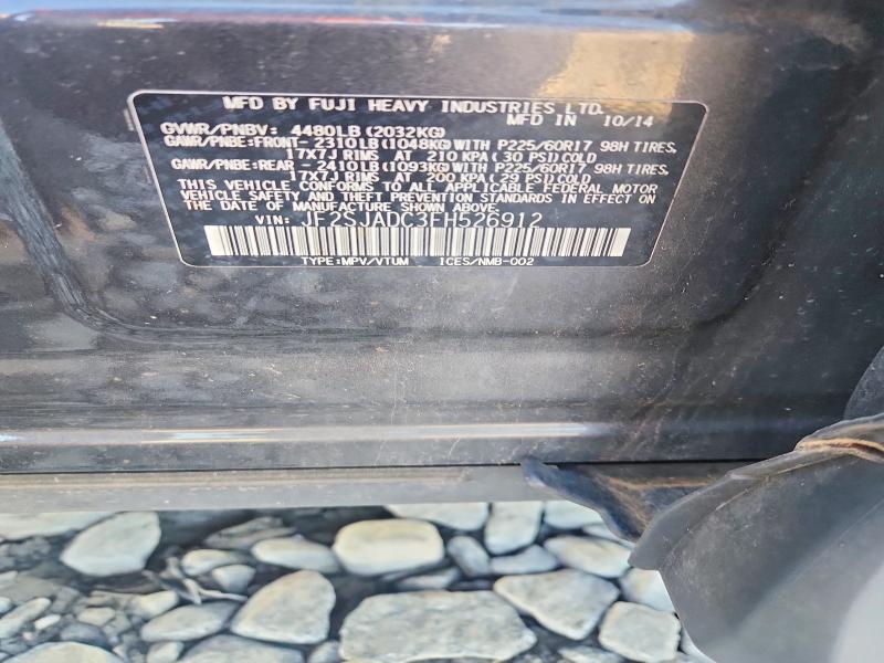 Aukcja sprzedaży 2015 Subaru Forester, vin: JF2SJADC3FH526912, numer aukcji: 63682956