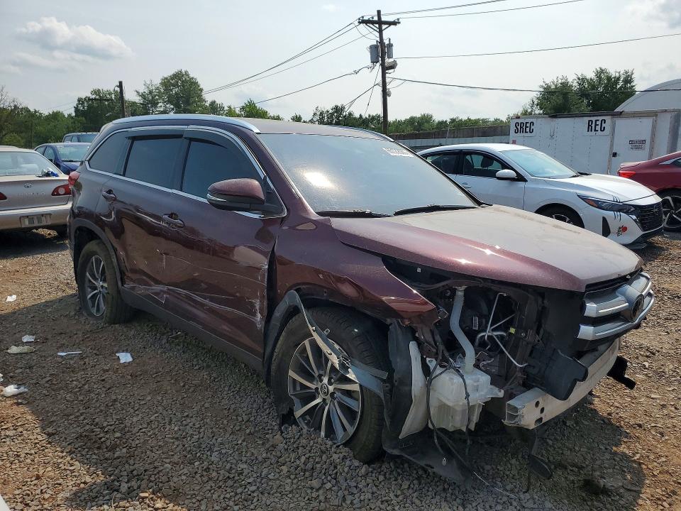 Aukcja sprzedaży 2019 Toyota Highlander, vin: 5TDJZRFH4KS737794, numer aukcji: 65122086
