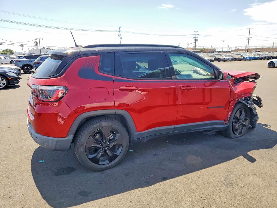 64157196 :رقم المزاد ، 3C4NJCBB0MT555929 vin ، 2021 Jeep Compass مزاد بيع