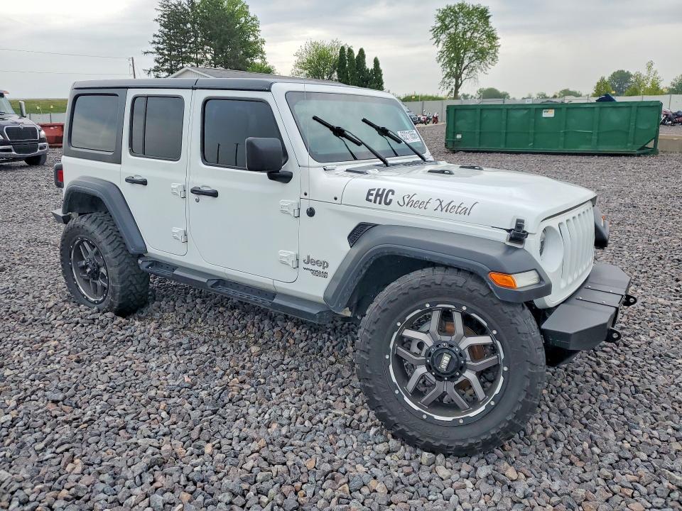 63211656 :رقم المزاد ، 1C4HJXDGXLW201910 vin ، 2020 Jeep Wrangler Unlimited مزاد بيع