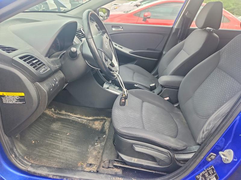 2012 Hyundai Accent მანქანა იყიდება აუქციონზე, vin: KMHCU5AE0CU032223, აუქციონის ნომერი: 64074636