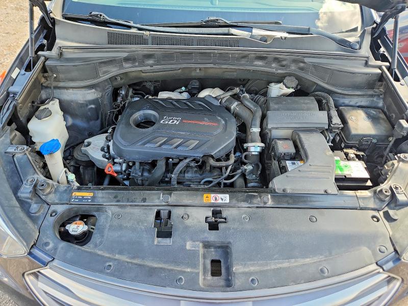 64536776 :رقم المزاد ، 5XYZW4LA3HG492952 vin ، 2017 Hyundai Santa Fe Sport مزاد بيع