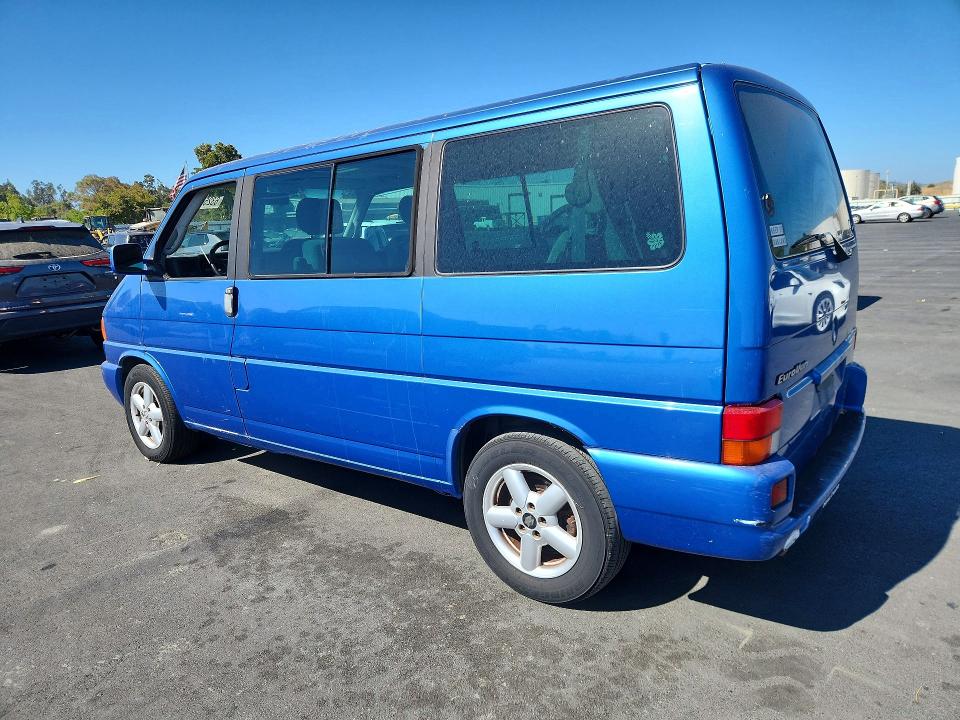 63251786 :رقم المزاد ، WV2MB47011H137087 vin ، 2001 Volkswagen Eurovan مزاد بيع