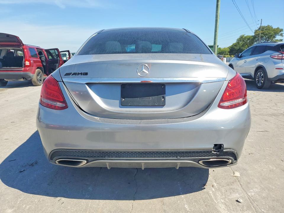 2015 Mercedes-benz C მანქანა იყიდება აუქციონზე, vin: 55SWF4JB6FU054508, აუქციონის ნომერი: 66130376