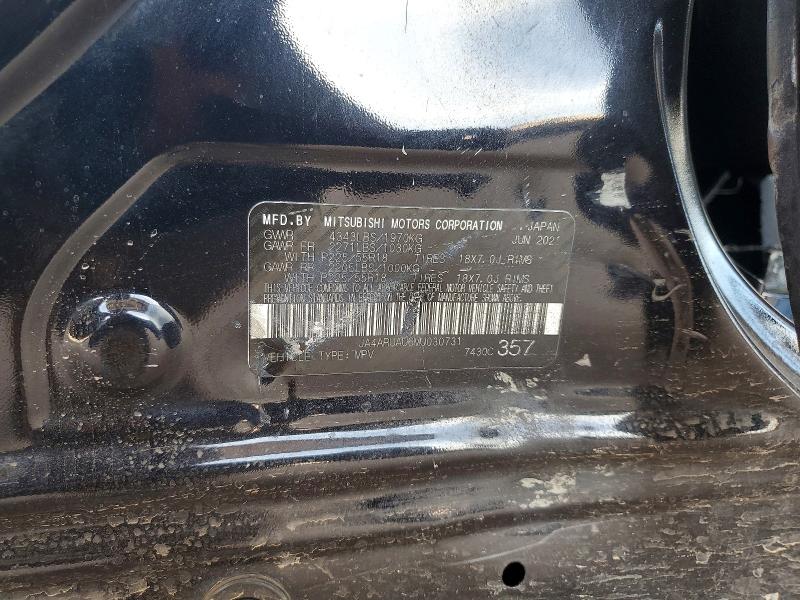 64839296 :رقم المزاد ، JA4ARUAU6MU030731 vin ، 2021 Mitsubishi Outlander Sport مزاد بيع