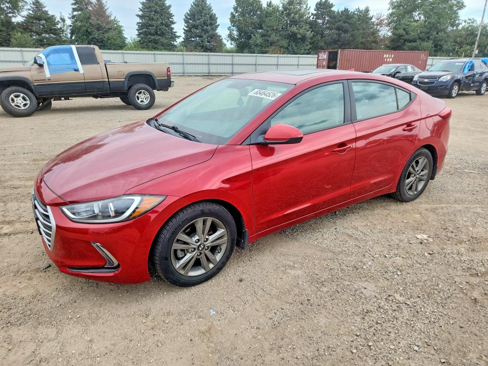 Продаж на аукціоні авто 2018 Hyundai Elantra, vin: 5NPD84LF7JH248865, номер лоту: 65464526