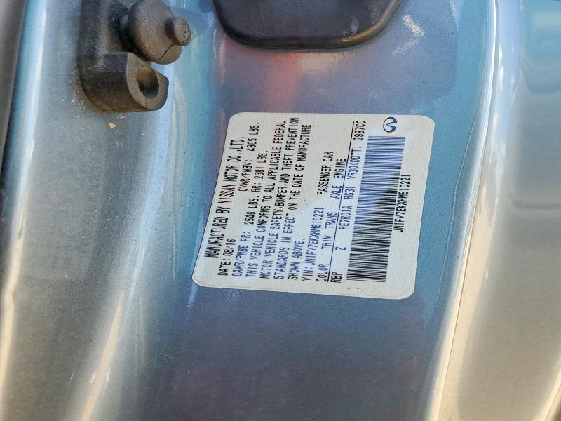 66229626 :رقم المزاد ، JN1FV7EKXHM610221 vin ، 2017 Infiniti Q60 مزاد بيع