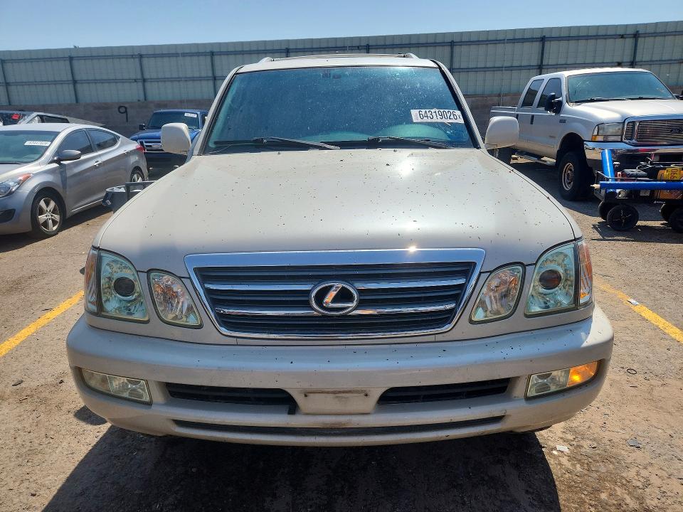 64319026 :رقم المزاد ، JTJHT00W853551519 vin ، 2005 Lexus Lx مزاد بيع
