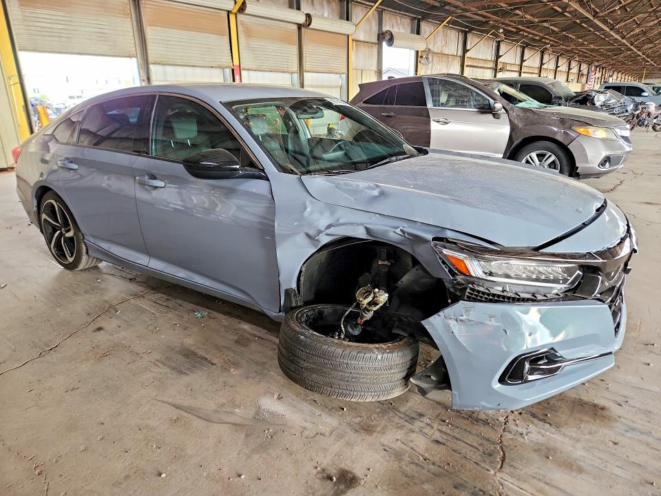 66974856 :رقم المزاد ، 1HGCV1F34MA081463 vin ، 2021 Honda Accord مزاد بيع