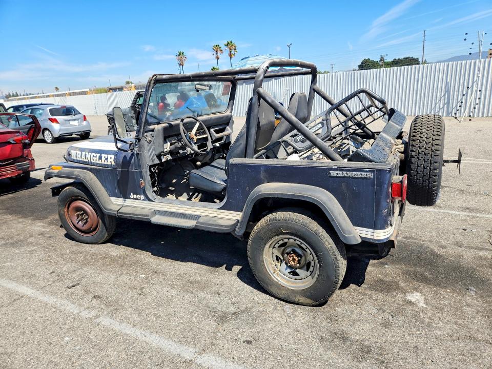 1987 Jeep Wrangler მანქანა იყიდება აუქციონზე, vin: 2BCCV81KXHB524829, აუქციონის ნომერი: 65202136